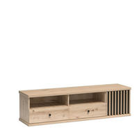 LOWBOARD ALMERIA 160,6/43,4/40,6 cm, Eiche Artisan - Eiche Artisan, Holzwerkstoff (160.6/43.4/40.6cm) - MASSENO