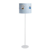 STEHLAMPE Bunt 40/30 cm - Multicolor/Weiß, Kunststoff (30/3.8/30cm) - ONZENO