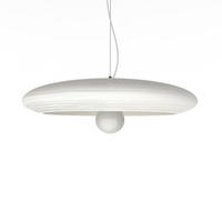 HÄNGELEUCHTE - Weiß, Metall (60/120/13cm) - Lumicom