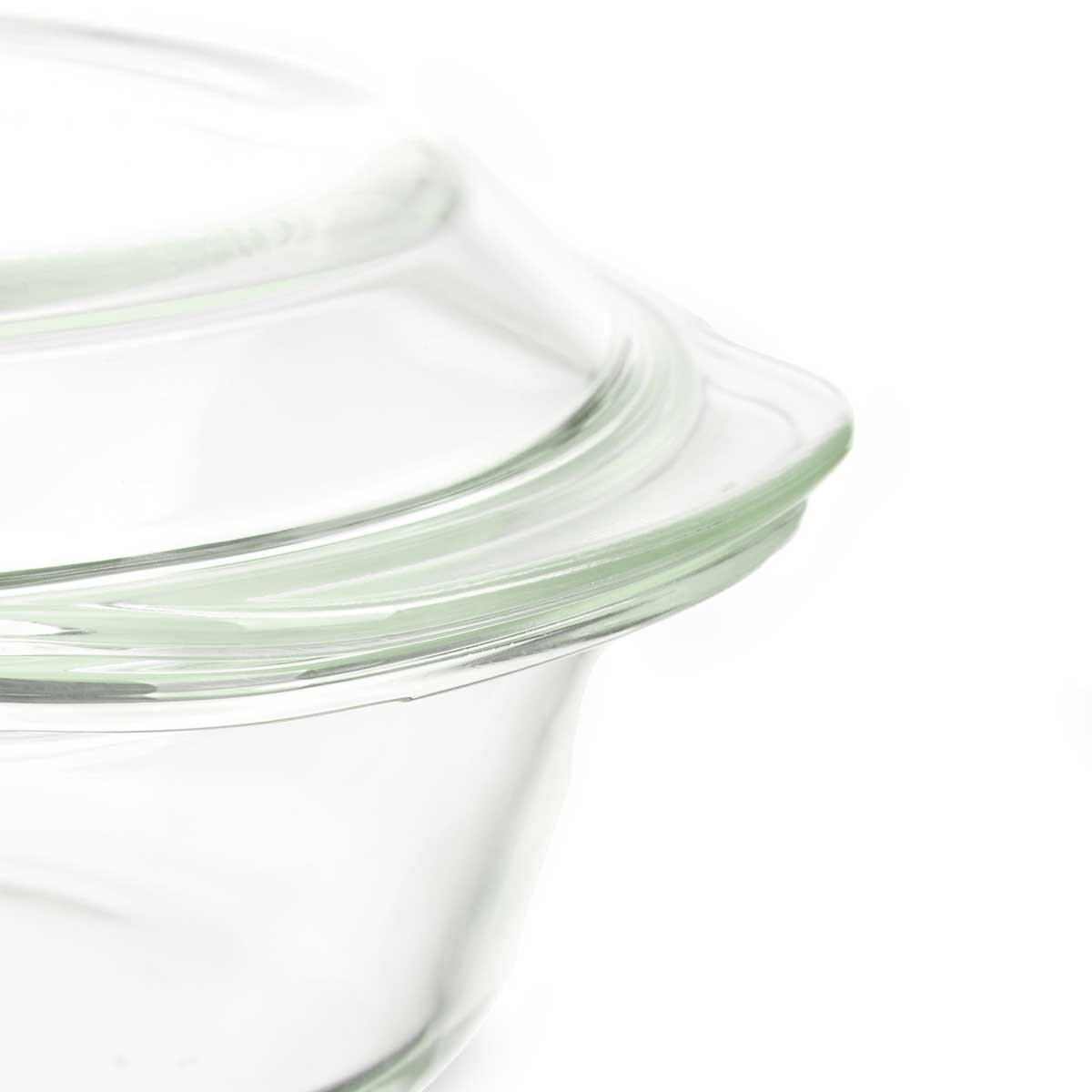 AUFLAUFFORM 2 l - Transparent, Glas (23.2cm) - Vivalto