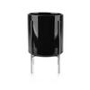 BLUMENTOPF Neva Schwarz 18/18/21 cm Keramik - Schwarz, Keramik (18/21cm) - Mondex