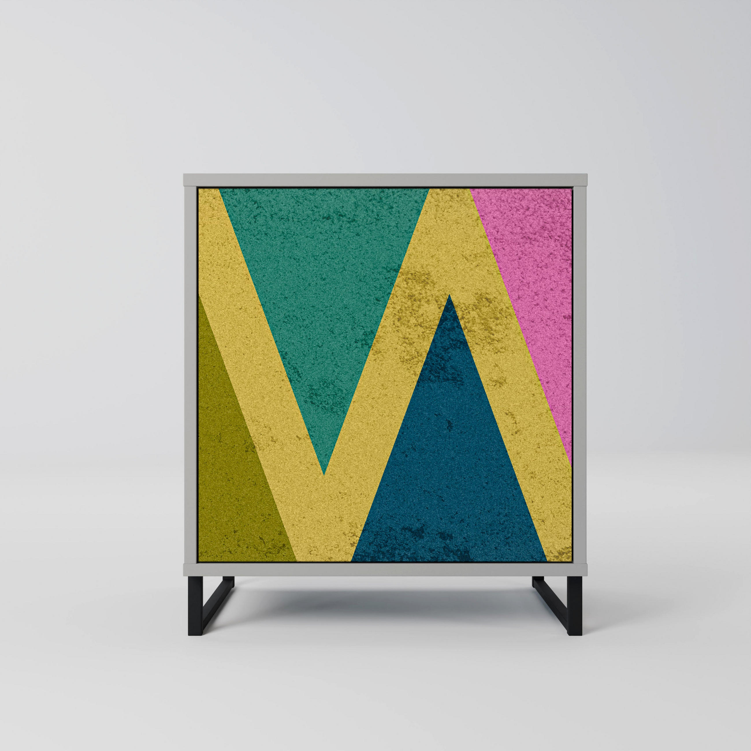 SpaceRebels Sideboard Grau 57.5x67.5x42 cm