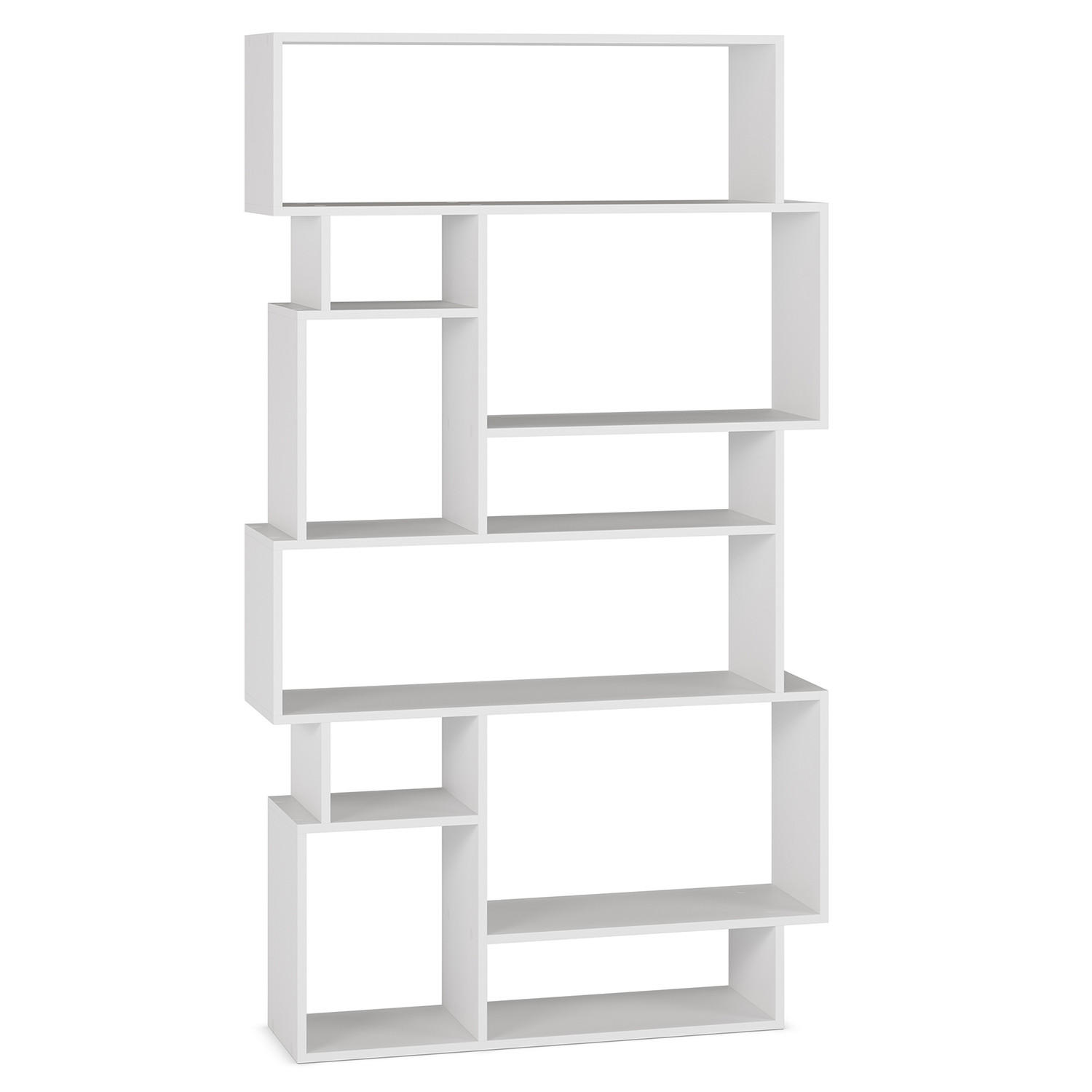 REGAL Hawai 10 Fächer weiß - Weiß, Holzwerkstoff (96/168/25cm) - VS Venta-stock
