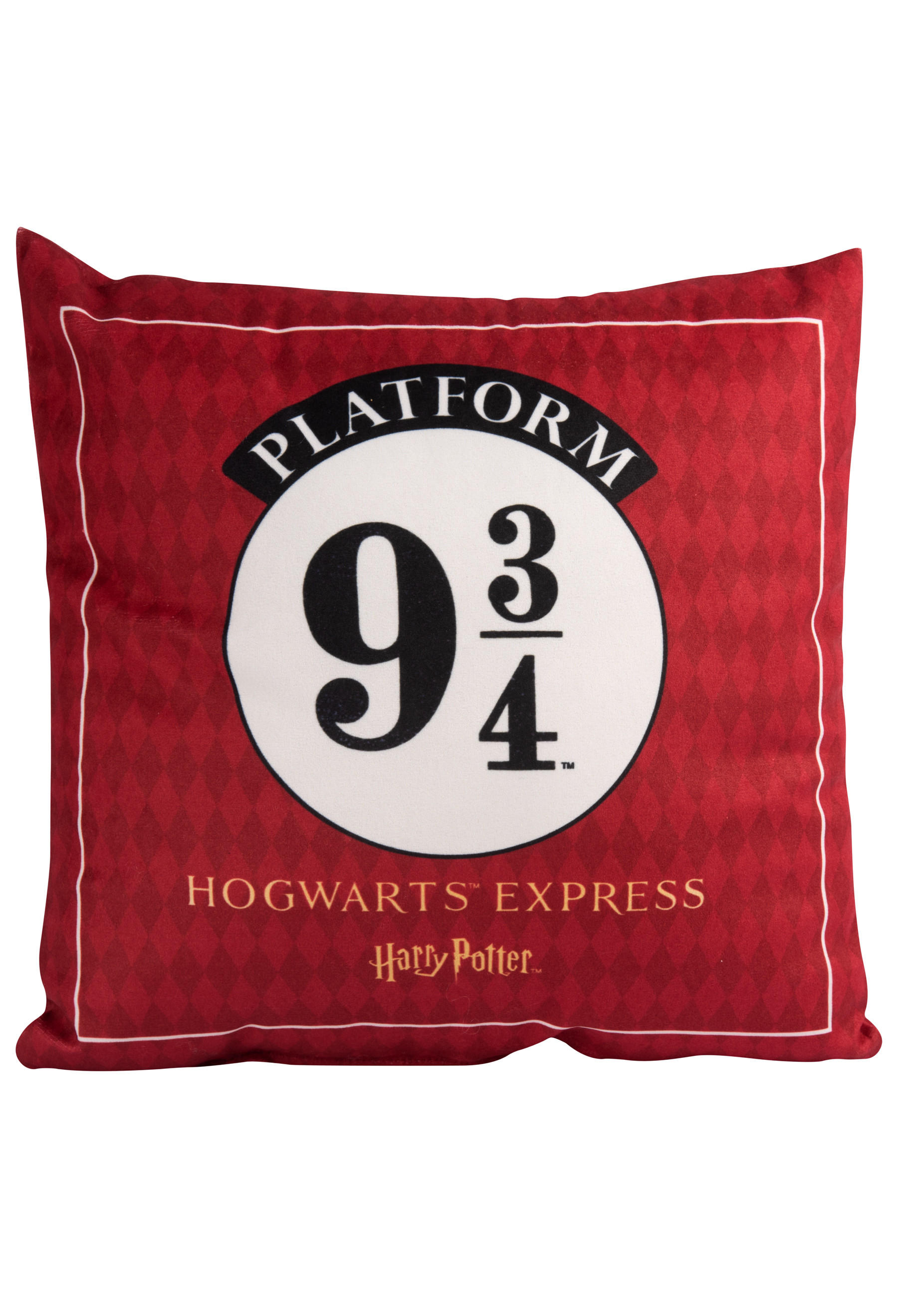 KINDERKISSEN Harry Potter Express 9 3/4 Rot 30x30 cm - Rot, Textil (30/30cm) - United Labels