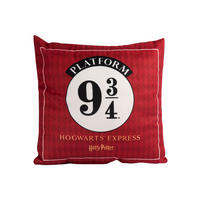 KINDERKISSEN Harry Potter Express 9 3/4 Rot 30x30 cm - Rot, Textil (30/30cm) - United Labels