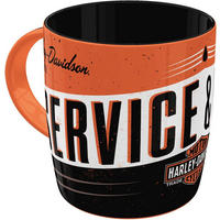 KAFFEETASSE 330 ml Harley-Davidson Service & Repair - Multicolor, Keramik (0.33L) - Nostalgic-Art