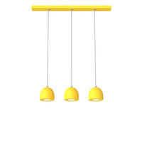 HÄNGELEUCHTE - Gelb, Metall (6.5/69/120cm) - Lumicom