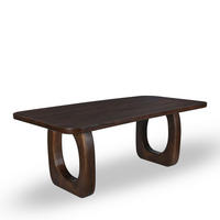 ESSTISCH - Dunkles Holz - Nussbaumfarben, Holz (200/100/76cm) - Drawer