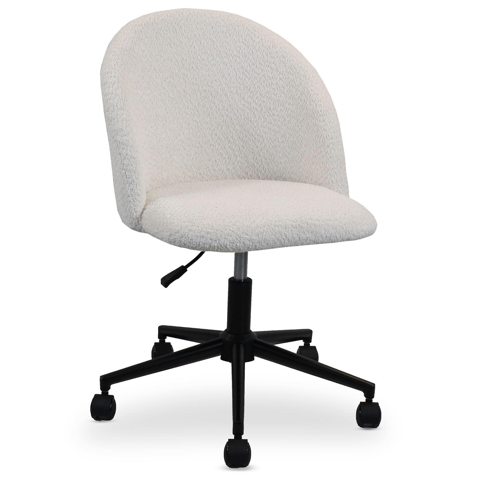 BÜRODREHSTUHL BONTHE - Weiß, Textil (50/81/54cm) - IDIMEX