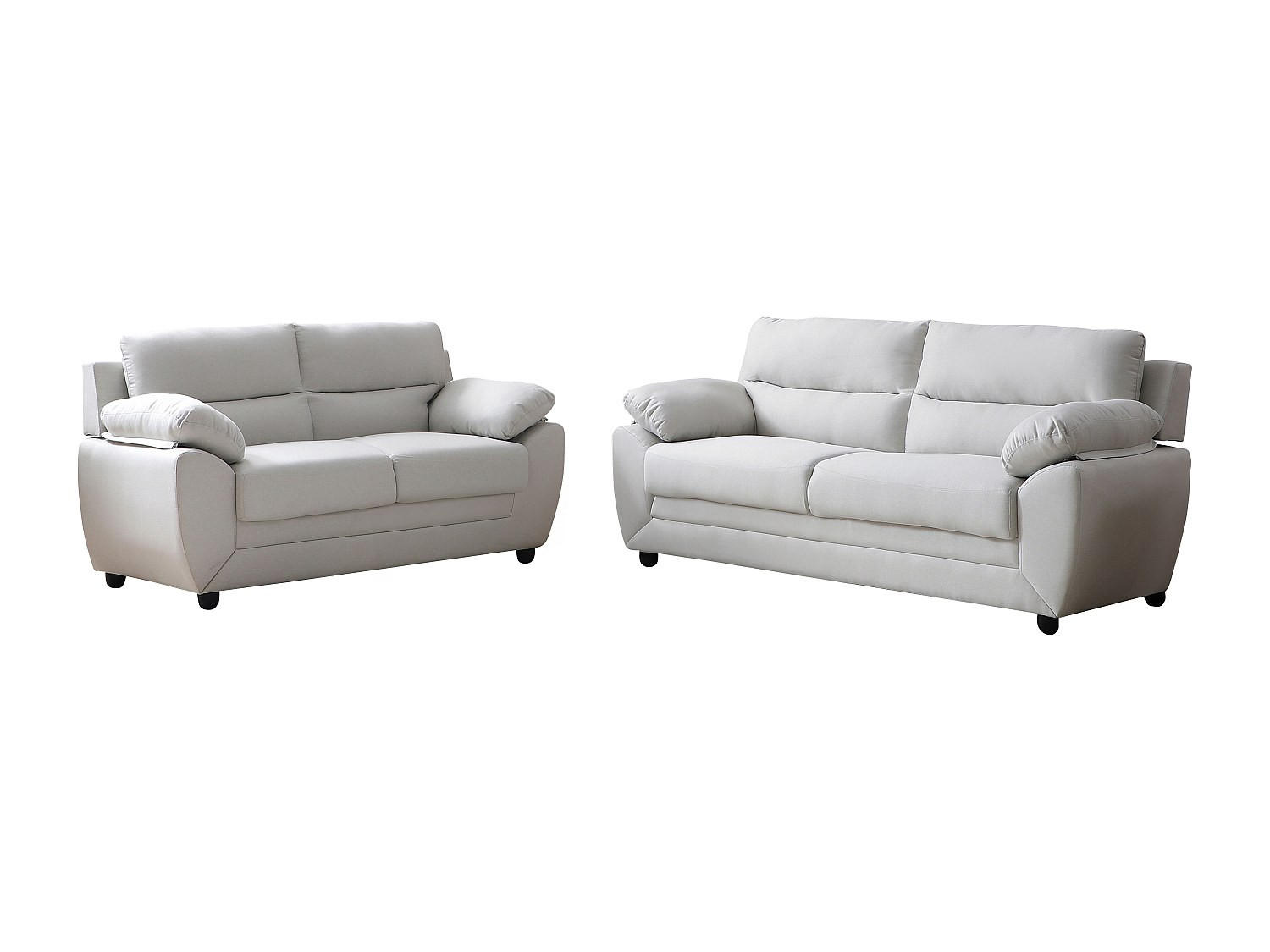 Vente-Unique Couchgarnitur Beige 201x88x82 cm