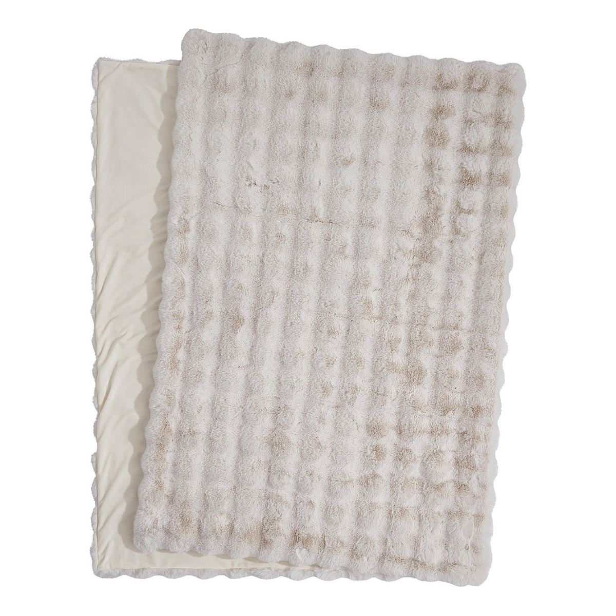 DECKE Belle - Beige, Kunststoff (150/200cm) - Butlers