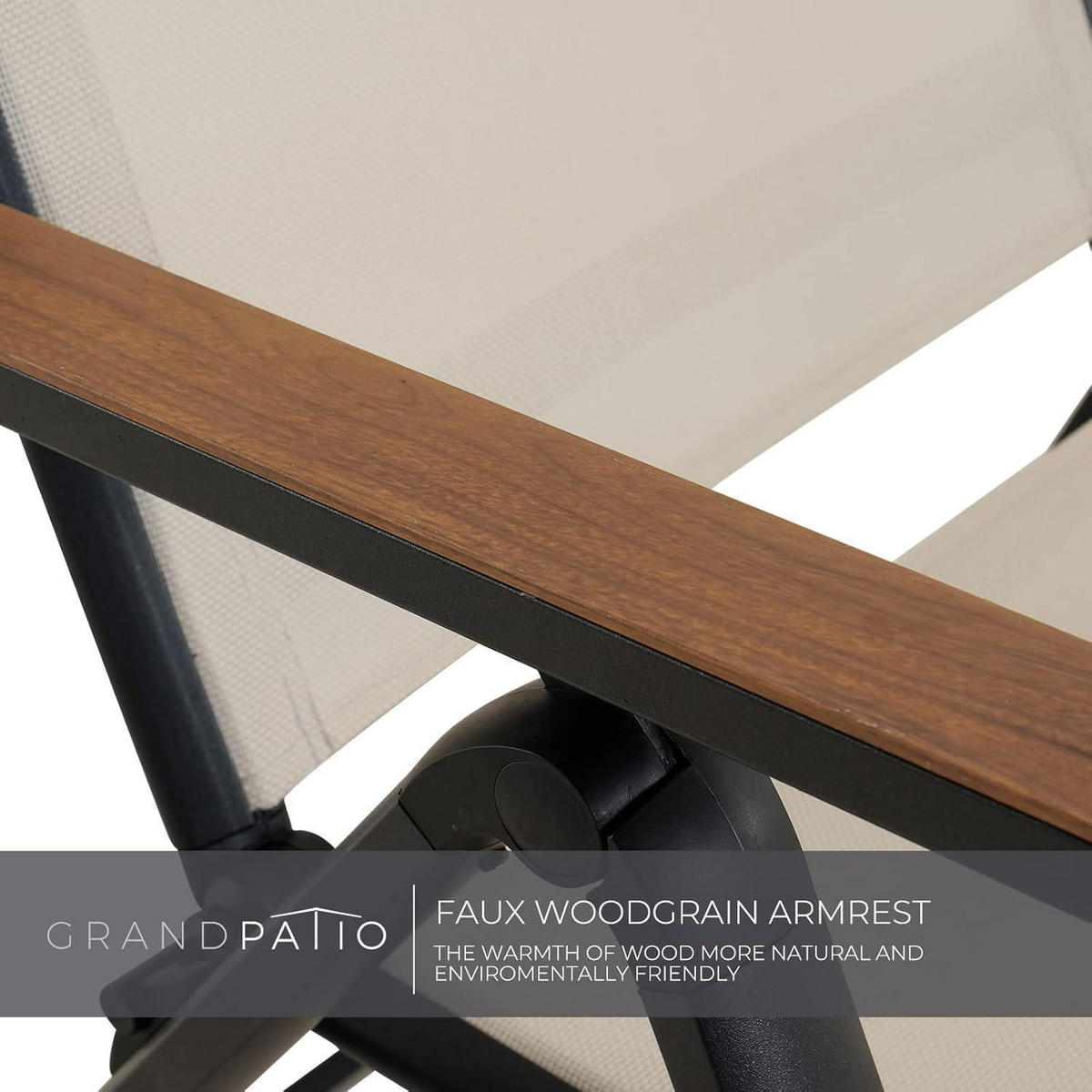 LIEGESTUHL Aluminium Beige 6-fach verstellbar - Beige, Metall (130/108/70cm)