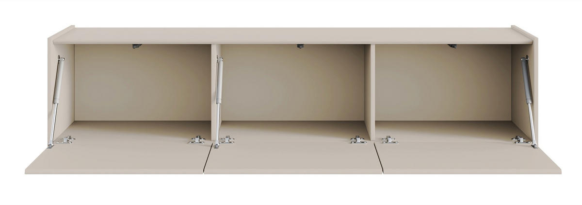 TV-LOWBOARD Magro 2-türig hängend oder stehend, Kaschmirgrau, 180 cm - Taupe, Holzwerkstoff (180/46.2/39cm) - Selsey