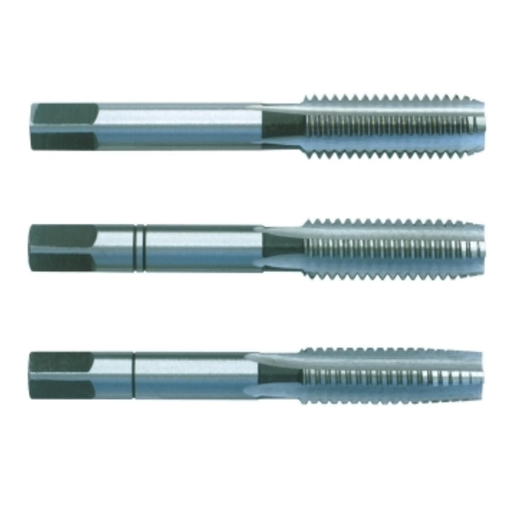 HANDGEWINDEBOHRER-SATZ, DIN 352, HSSG, 3-teilig, M8 x 1,25 mm - Multicolor, Kunststoff (84/35/12cm) - Dönges