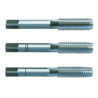 HANDGEWINDEBOHRER-SATZ, DIN 352, HSSG, 3-teilig, M8 x 1,25 mm - Multicolor, Kunststoff (84/35/12cm) - Dönges