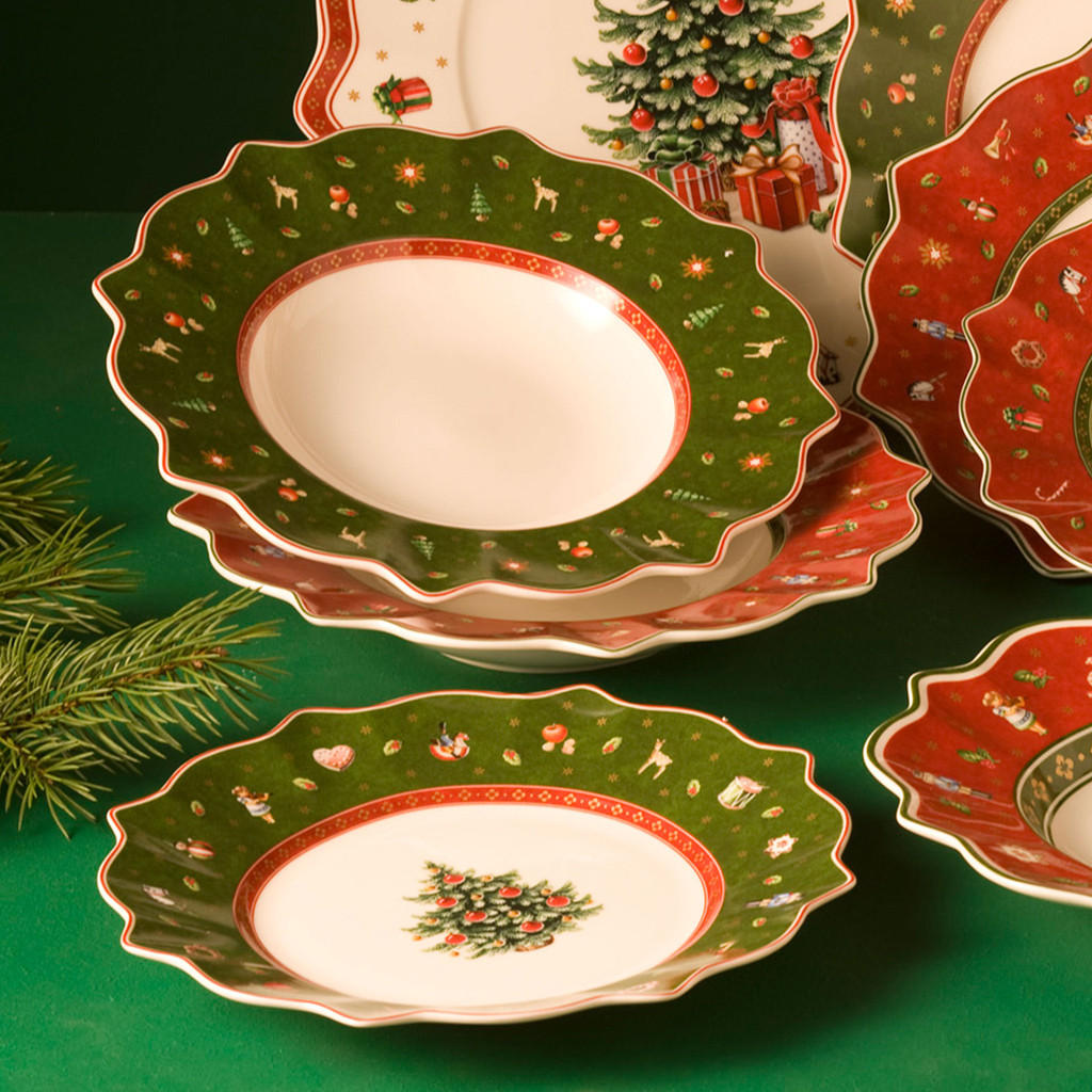 FRÜHSTÜCKSTELLER Toy's Deligth grün ø 24,5 cm 6er Set - Grün, Keramik (24.5cm) - Villeroy & Boch