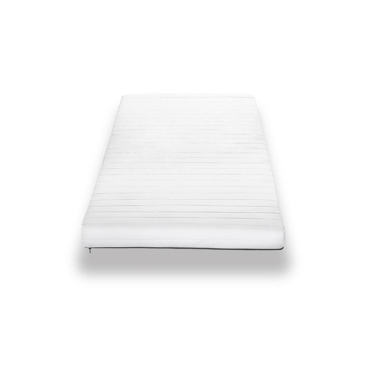 KOMFORTSCHAUMMATRATZE K10 80x200 cm - Weiß, Textil (80/200cm) - Matratzen Discount