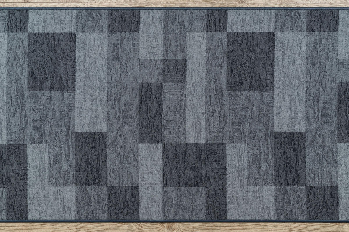 LÄUFER Antirutsch ICONA 80/480 cm - Grau, Textil (80/480cm) - rugsX