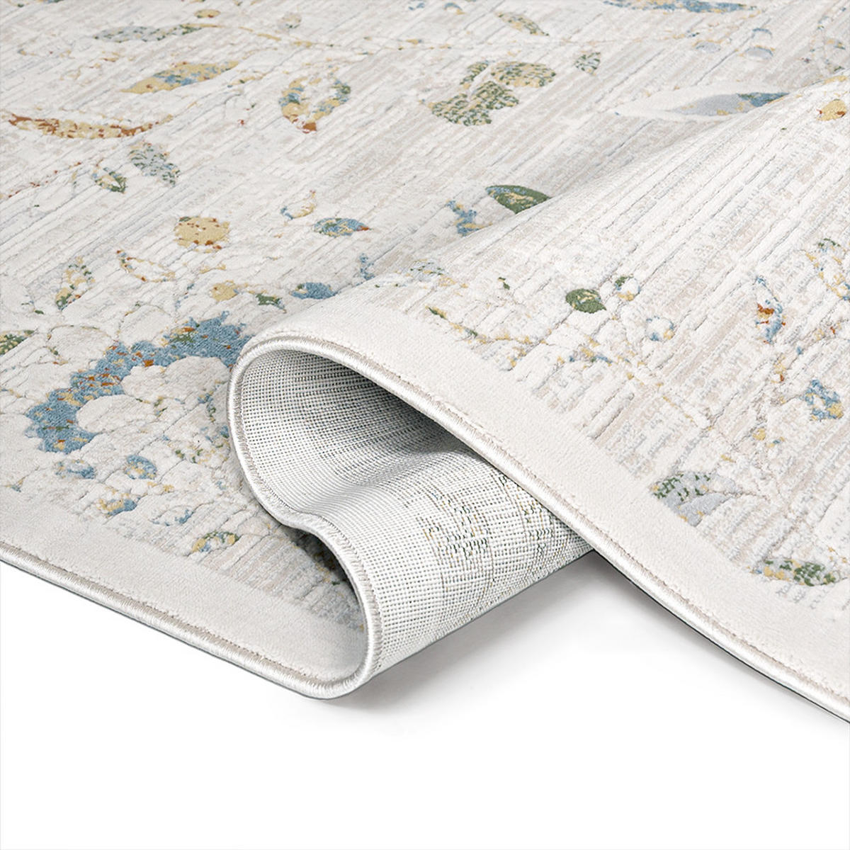 KOBEREC Alin Noble Mazovia 200x300cm Béžový Krémový Rostlinný Krátký Vlas - béžová, textil (200/300cm) - Mazovia
