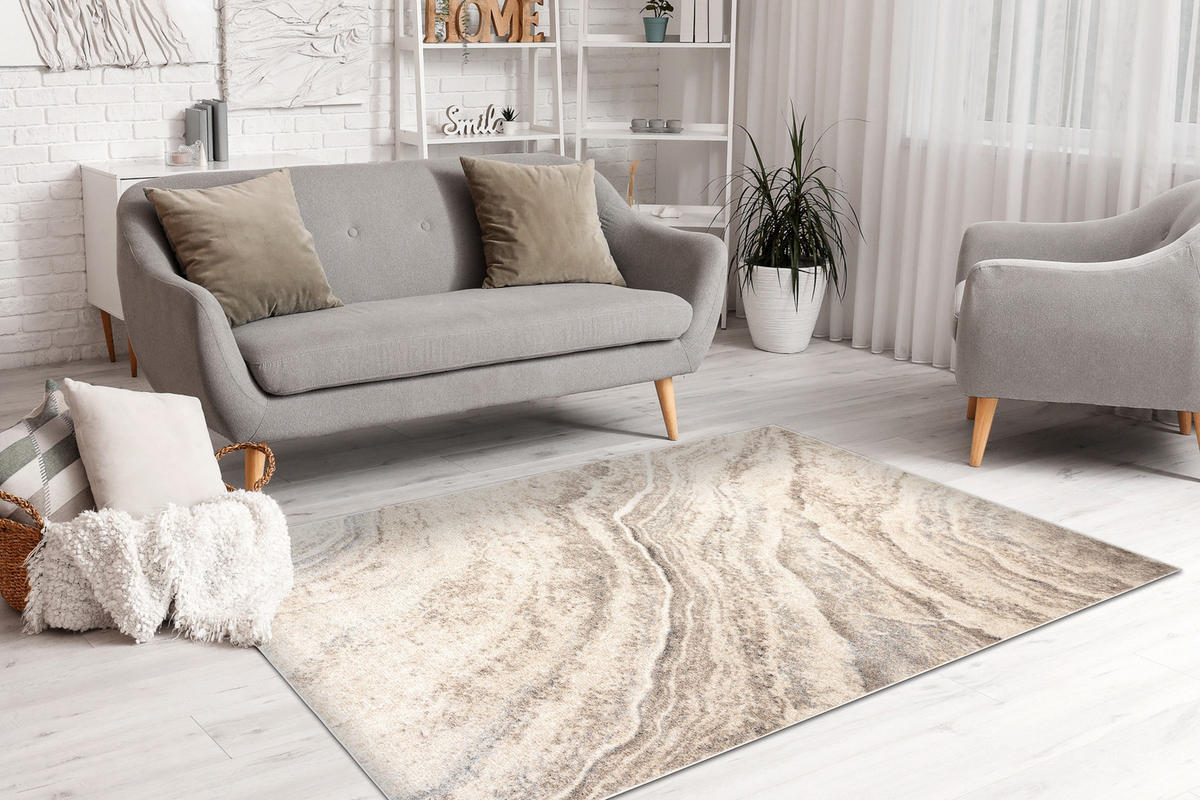 TEPPICH Fusion 120/170 cm - Creme, Textil (120/170cm) - rugsX