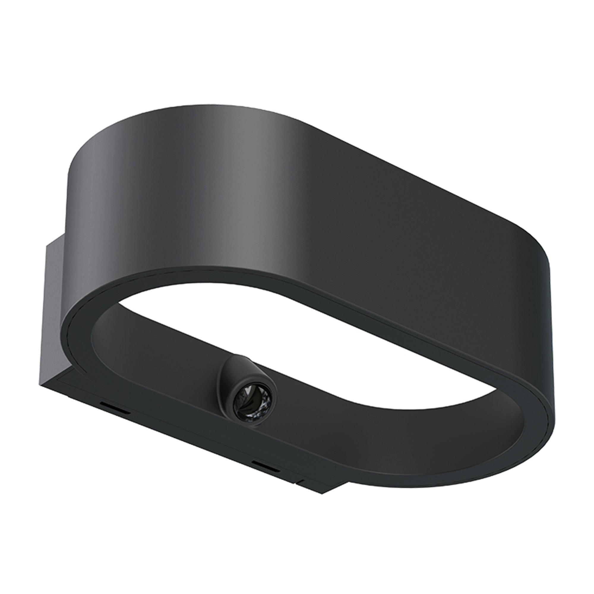 NOXIS 900LM Solar-Sensor-Wandleuchte - Schwarz, Kunststoff (18/12/6cm) - Lumisky