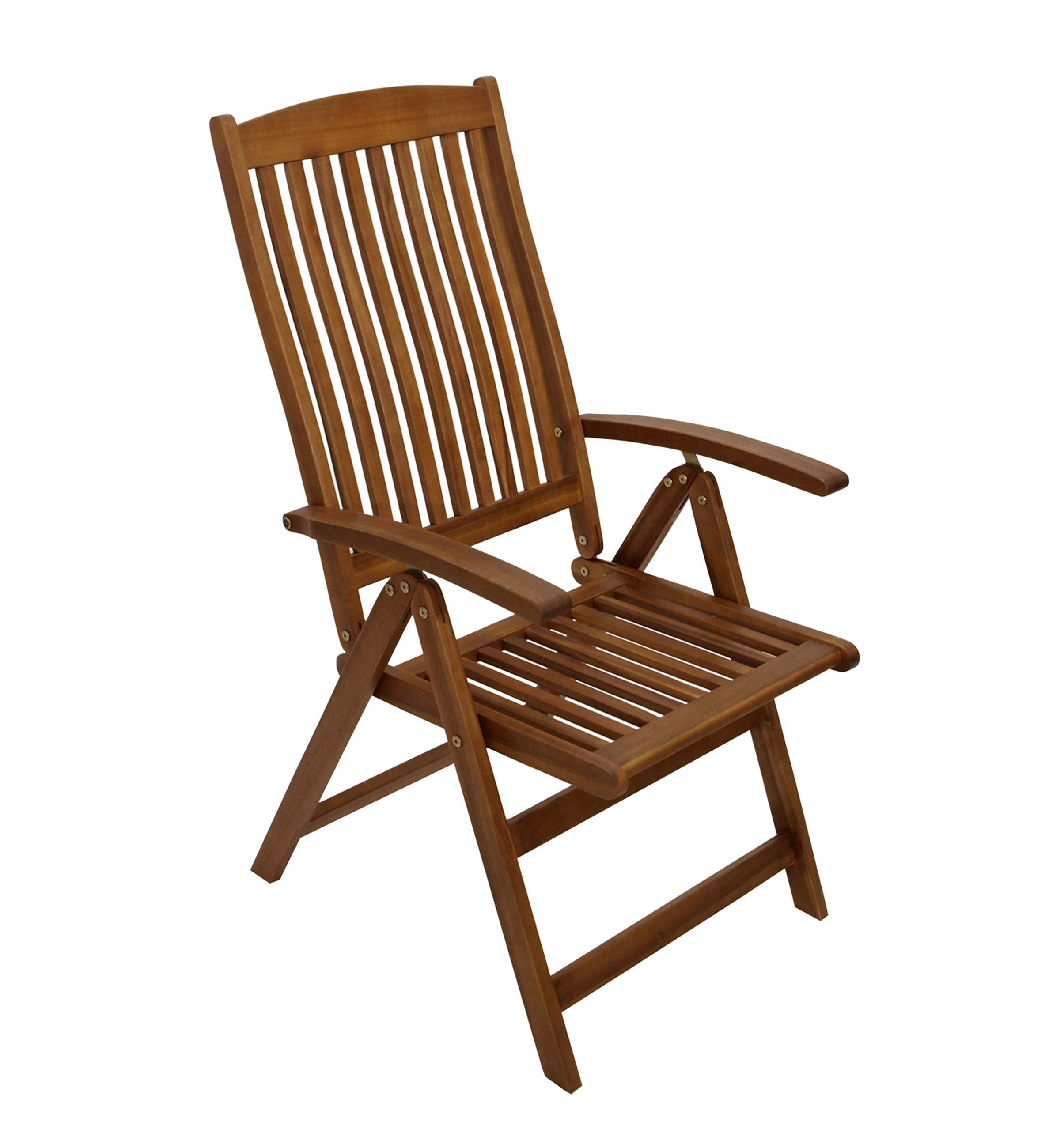 TPFGarden Klappsessel Braun 60x110x47 cm