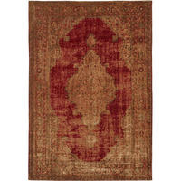 FLACHGEWEBETEPPICH Stay Beige/Rot 155x235 cm - Beige, Textil (155/235cm) - benuta Pop