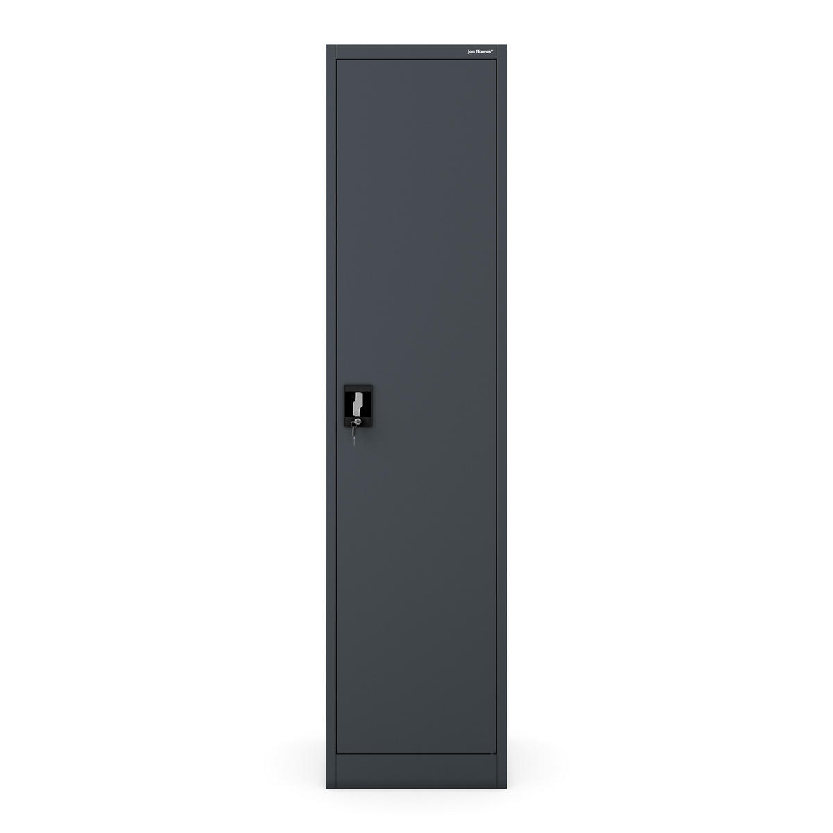 AKTENSCHRANK ALEX D600 - Anthrazit, Metall (45/185/60cm) - Jan Nowak