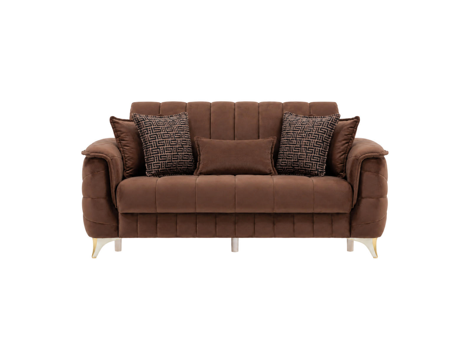 XXXLutz 2-Sitzer Braun 170x80x95 cm