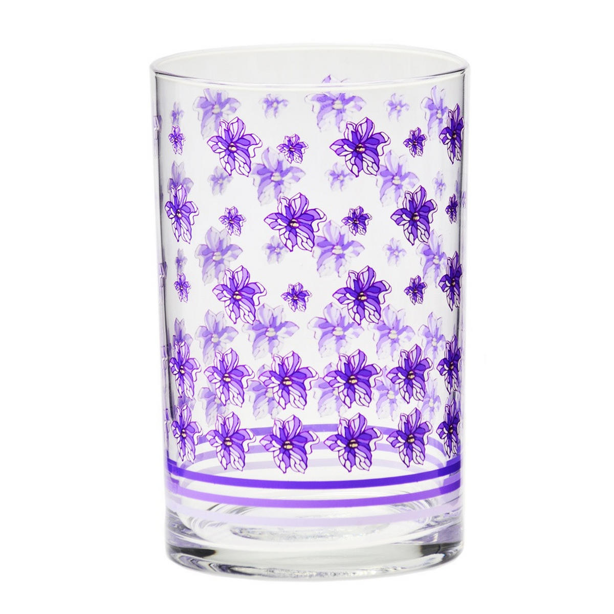 TRINKGLÄSER LAVENDER, 6ER-SET, 250 ML - Transparent, Glas (0.25L) - Krosno Glass