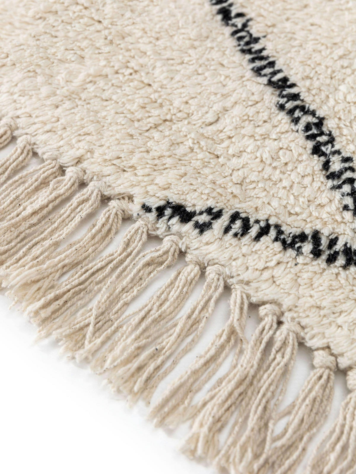 BADEMATTE Naomi Cream 60x100 cm - Creme, Textil (60/100cm) - benuta Nest