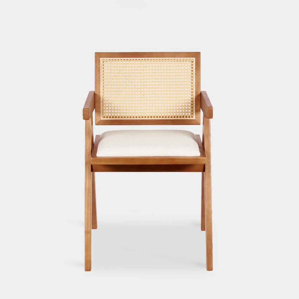 ESSZIMMERSTUHL Nelha Walnuss 61 cm x 79 cm - Walnussfarben, Textil (61/79/60cm)