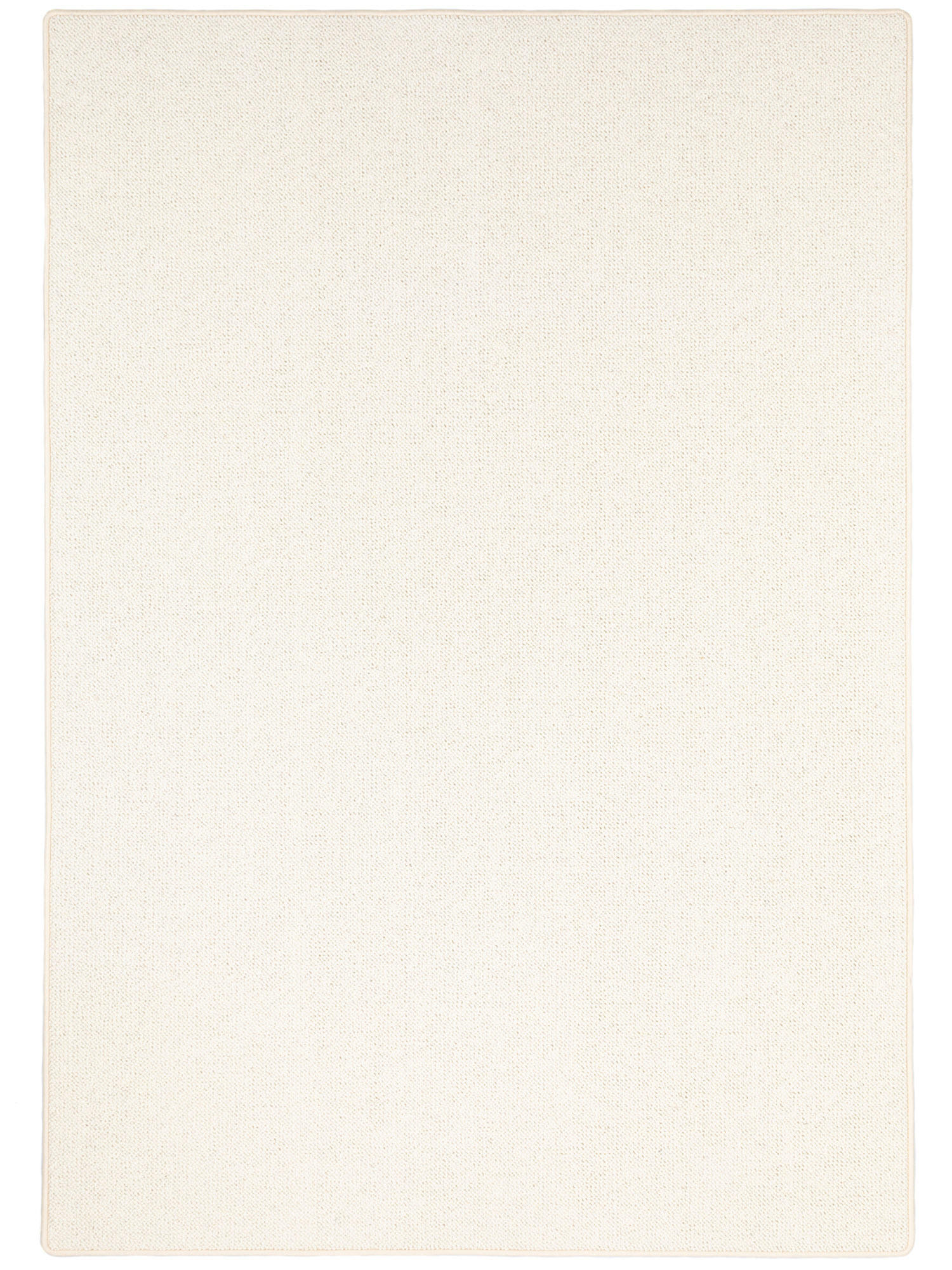 Steffensmeier Wollteppich Weiß 240x340 cm