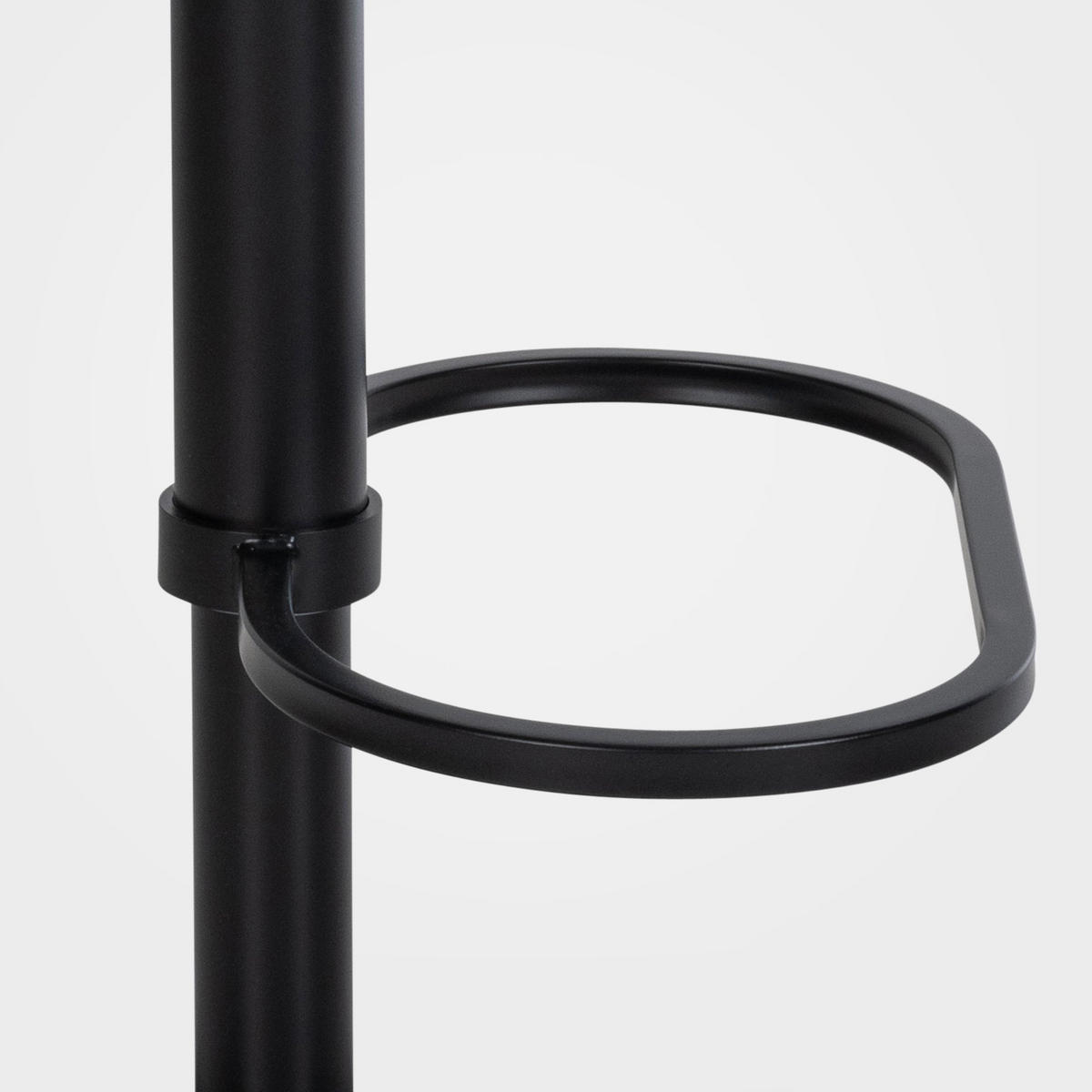 BARHOCKER Filz Taupe - Taupe/Schwarz, Textil/Metall (64/88/45cm) - CLP