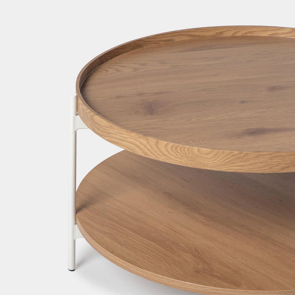 COUCHTISCH FESTER Dan Natürlich 78 cm x 40 cm - Naturfarben, Holzwerkstoff (78/78/40cm) - Klast Home