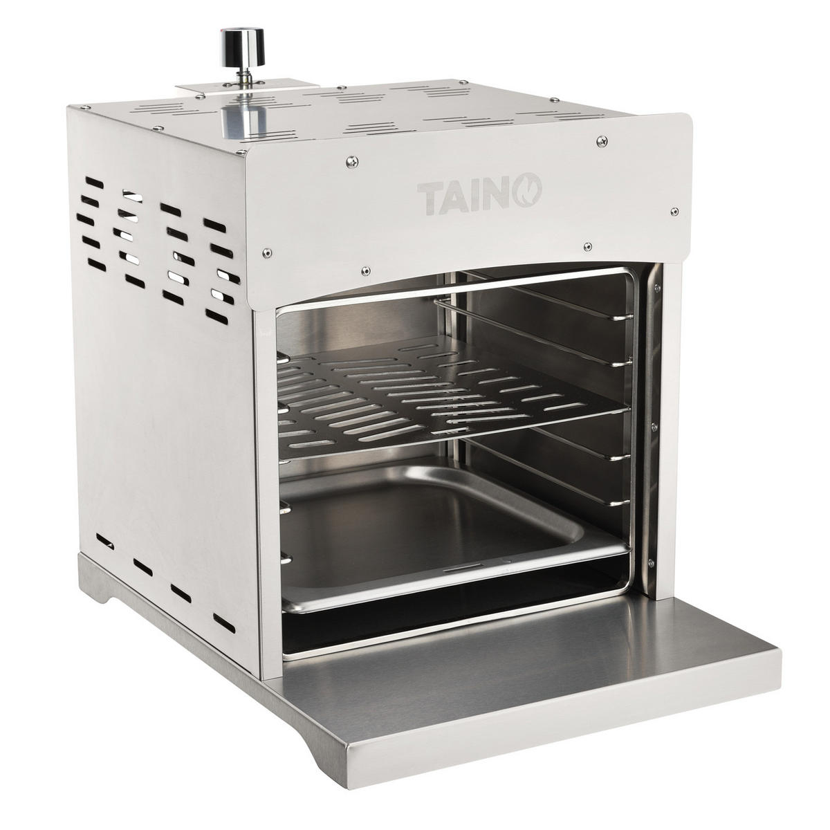 OBERHITZEGRILL XXL - Silberfarben, Metall (34/41/54cm) - TAINO