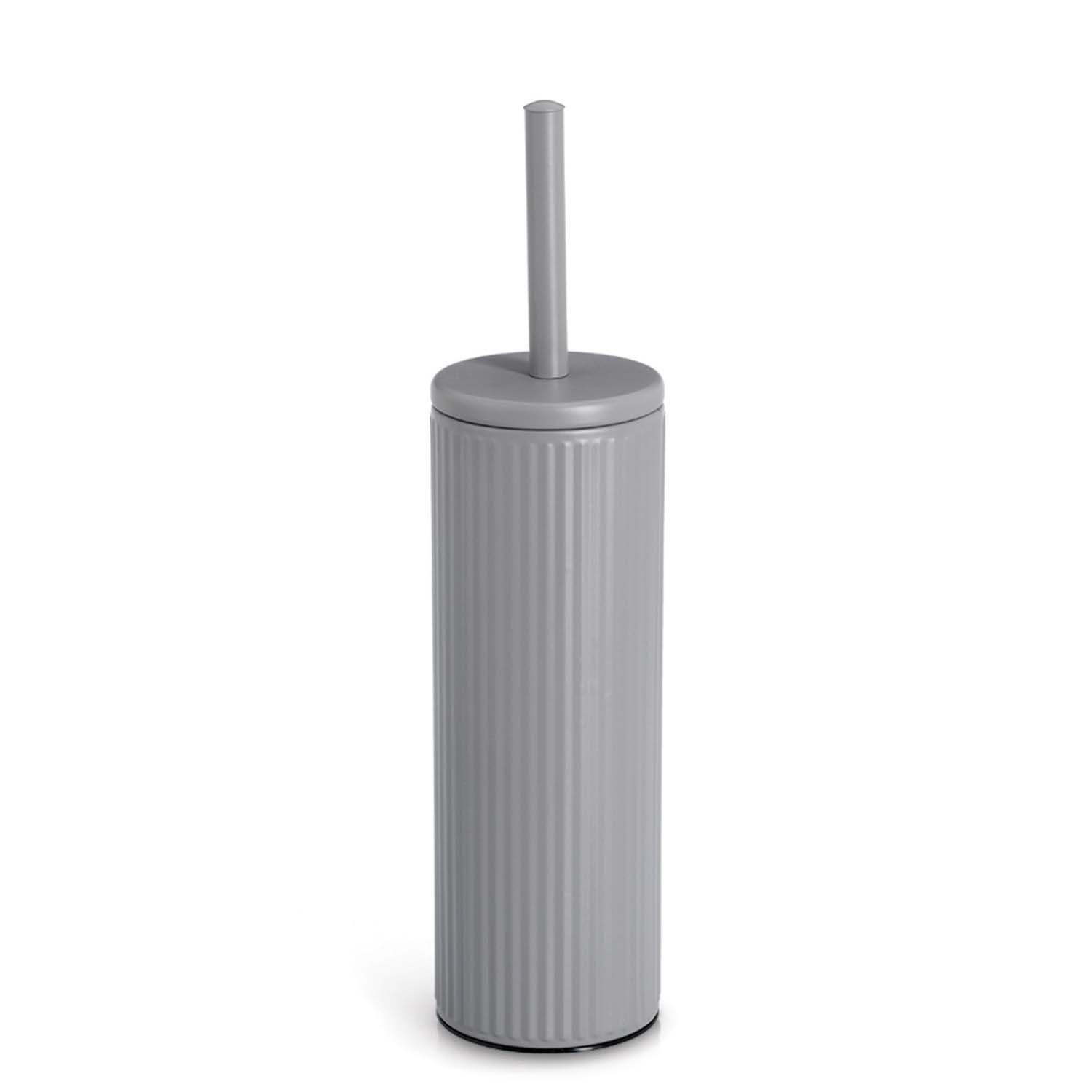 Zeller Present Wc-Bürste Grau 9.7x40x9.7 cm