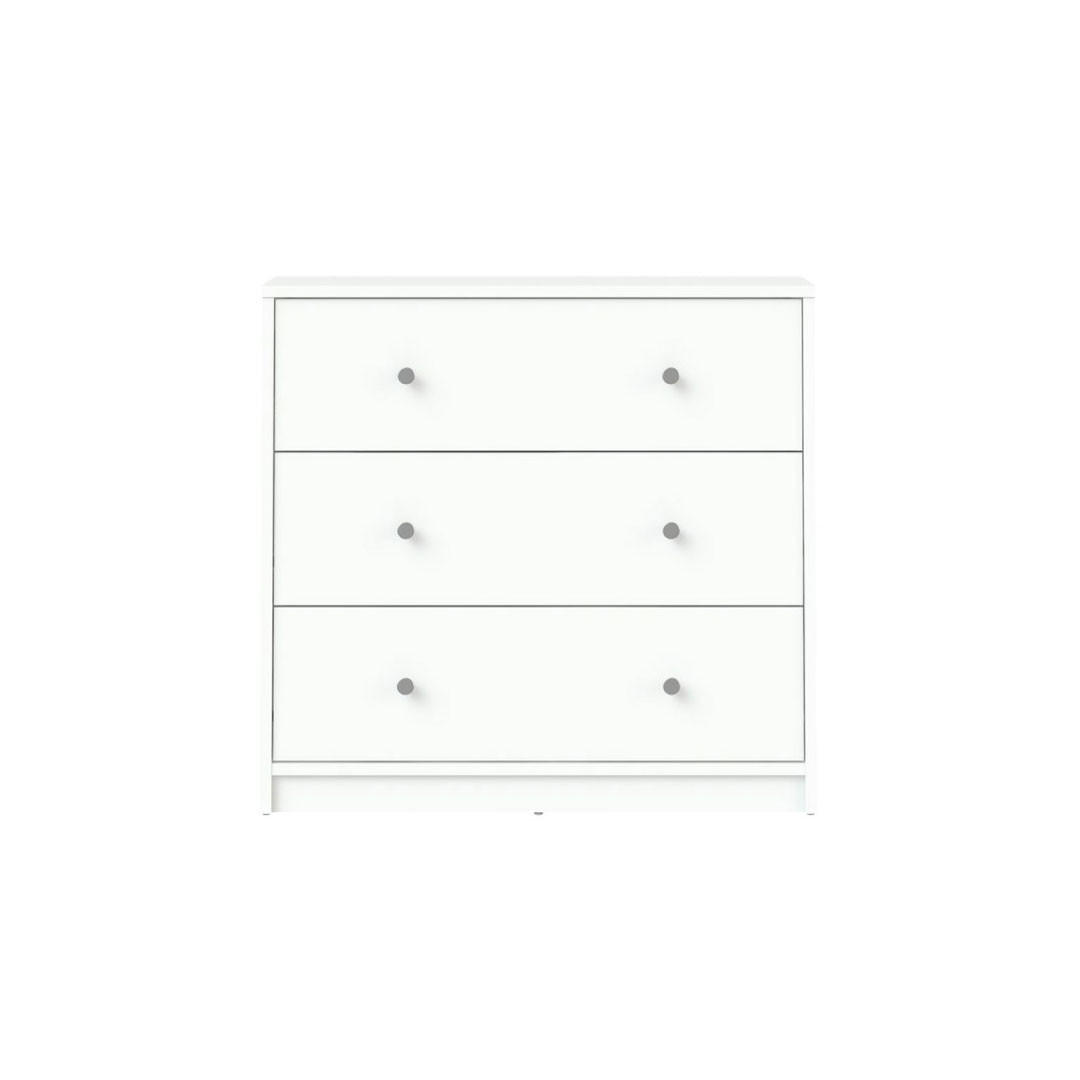 KOMMODE Weiß - Weiß, Holzwerkstoff (72/68/30cm) - ebuy24