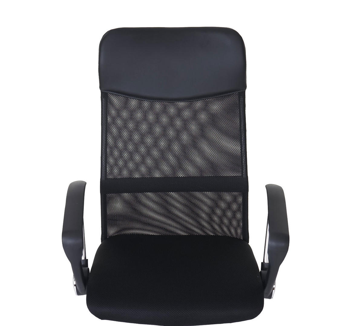 BÜROSTUHL Schwarz - Schwarz, Textil (67/121/60cm) - MCW