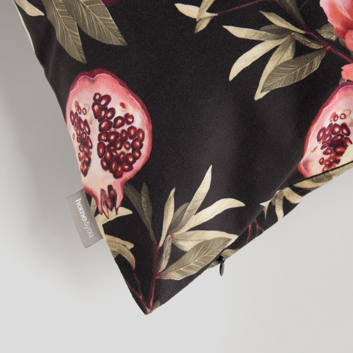 KISSENBEZUG Granadillo - Schwarz, Textil (45/45cm) - home&you