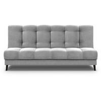 3-SITZER Schlafsofa Nancy hellgrau - Hellgrau, Holz/Textil (220/89/93cm) - Beautysofa
