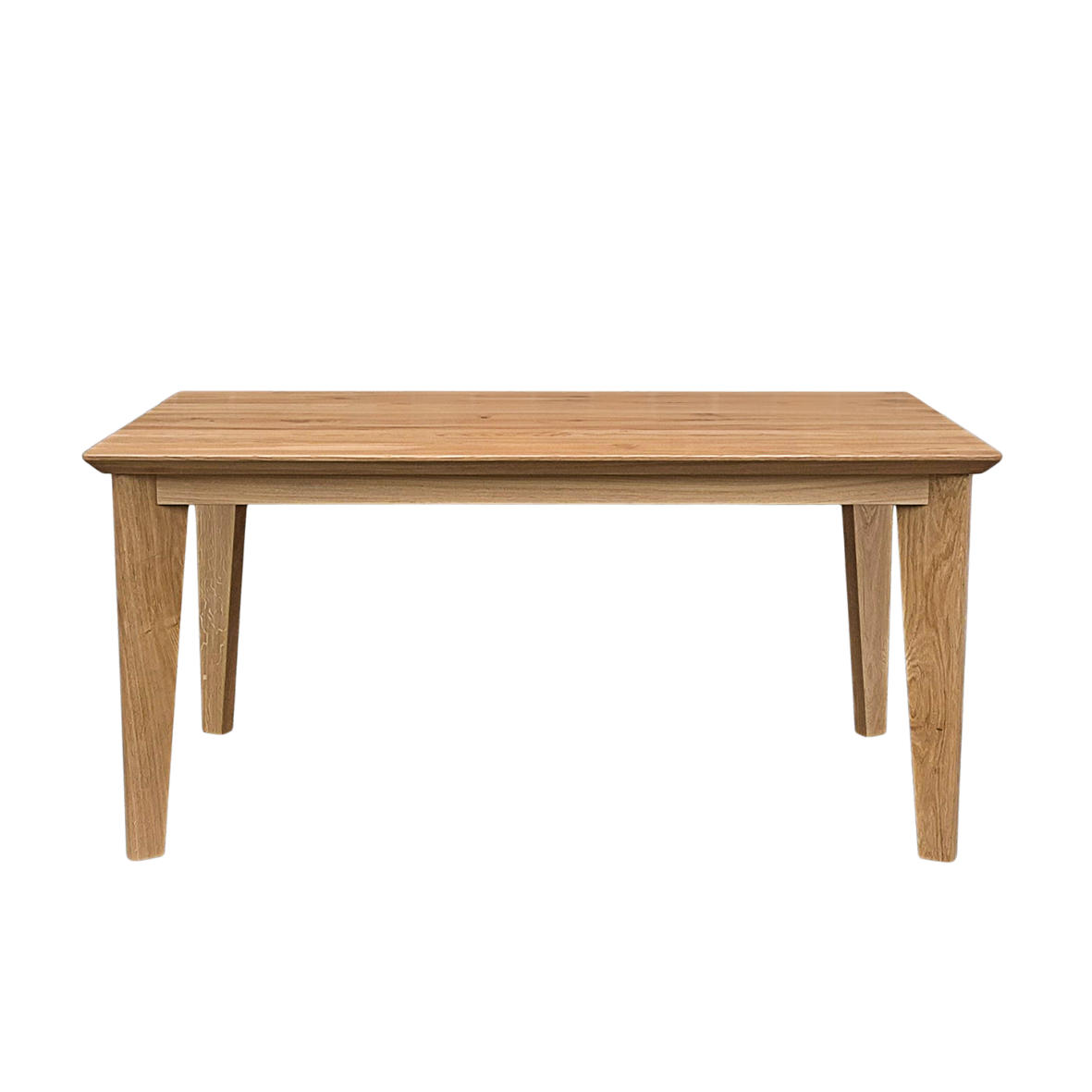 HOLZTISCH für das Esszimmer MOVA 195x100 + Zusatzplatten 2x45 cm - Eichefarben, Holz (195/100/75cm) - Rawood Furniture