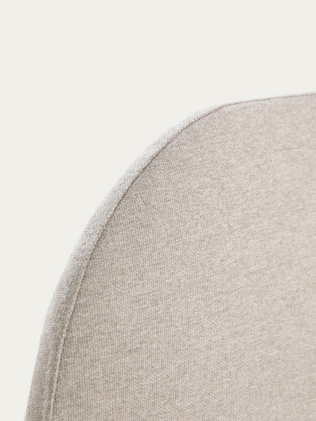 KOPFTEIL Coline Grau 165 cm x 118 cm - Grau, Textil (165/118/3cm) - Kenay Home