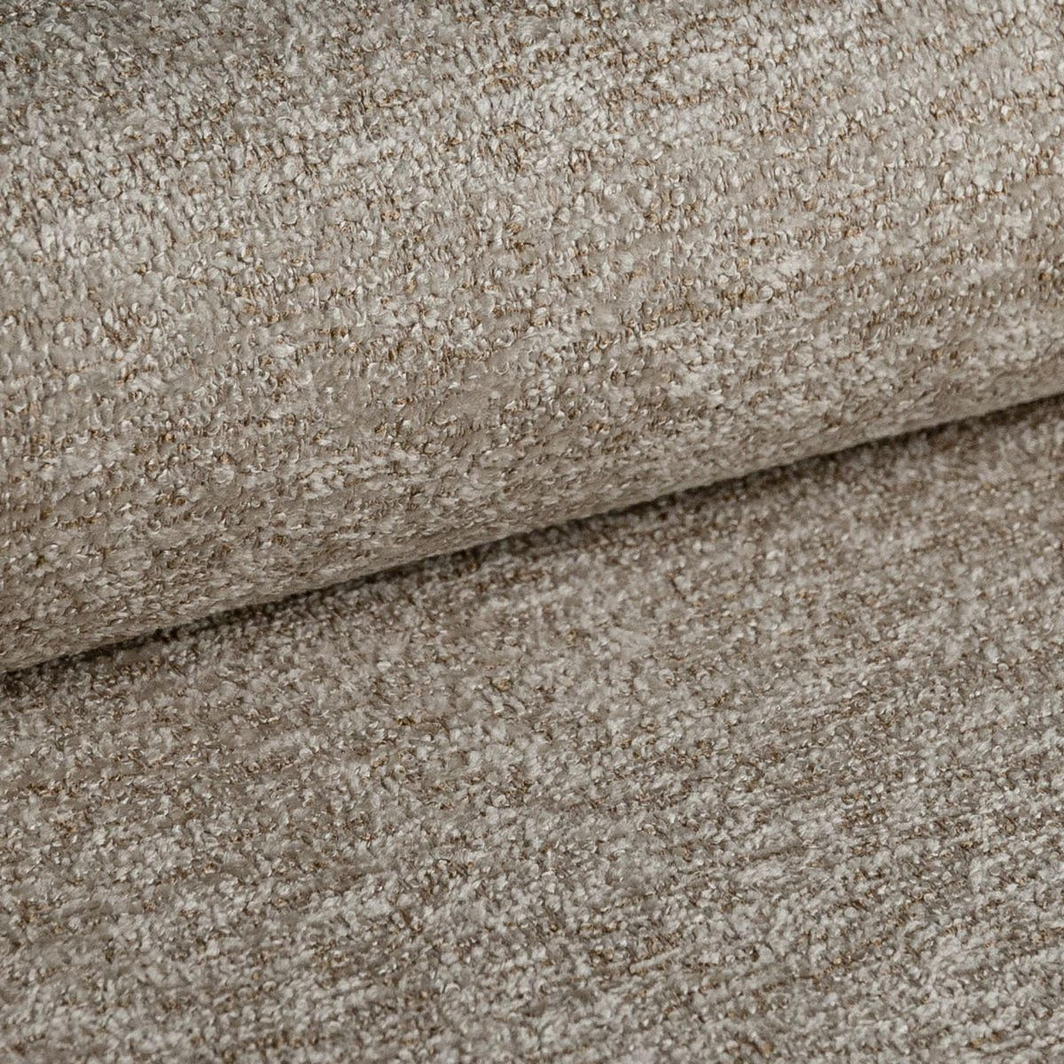 BOXSPRINGBETT BOHO 140x200 cm, Cappuccino Bouclé Toro, inkl. Bettkasten & Topper - Cappuccino, Textil (140/200cm) - Excellent Home