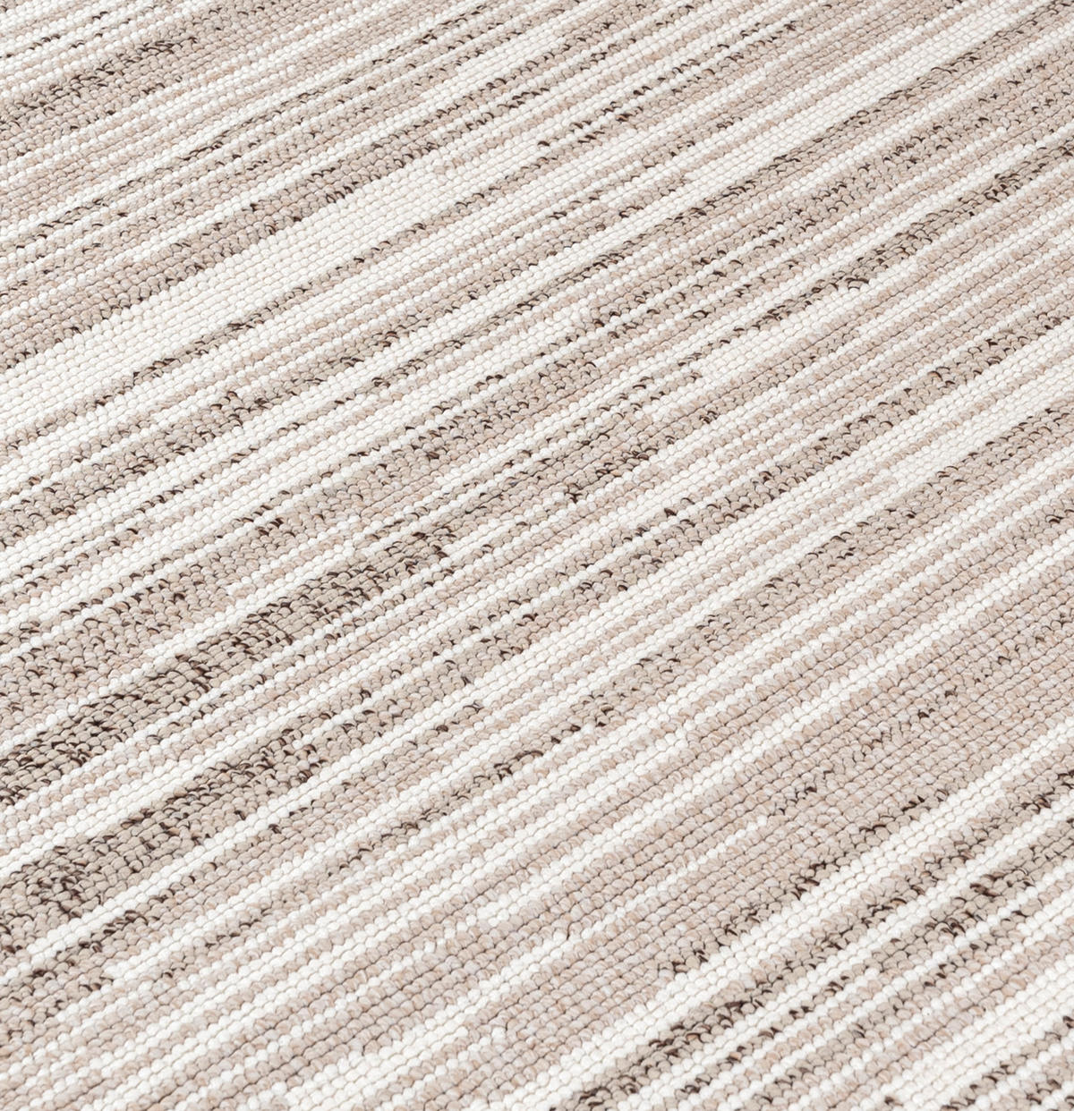 TEPPICH Lora PE08A Mazovia 80x150cm Beige Weiß Abstrakt Kurzflor - Beige, Textil (80/150cm) - Mazovia