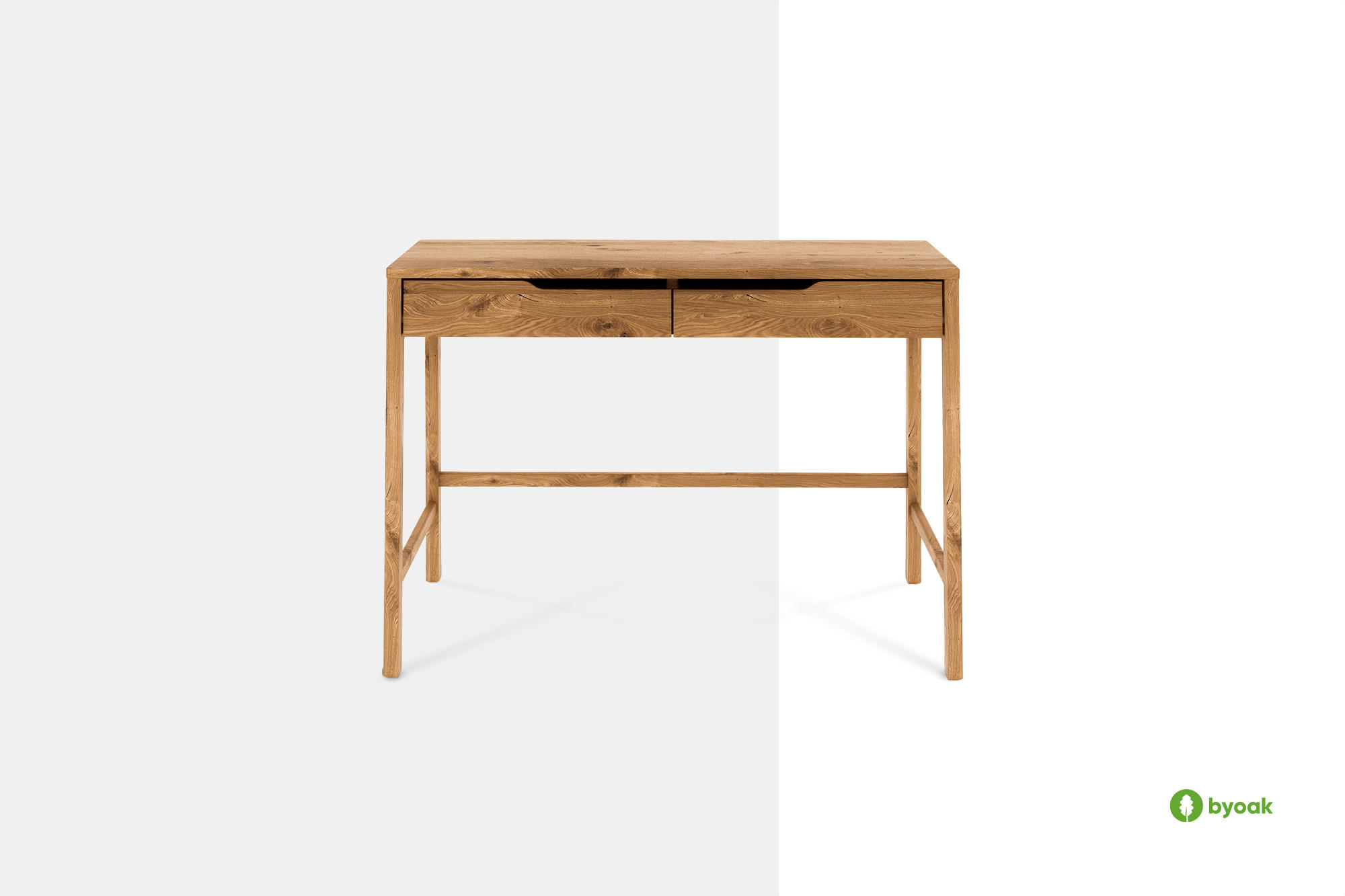 SCHREIBTISCH PAUL Kernbuche - Kernbuche, Holz (57/110/77cm) - byoak