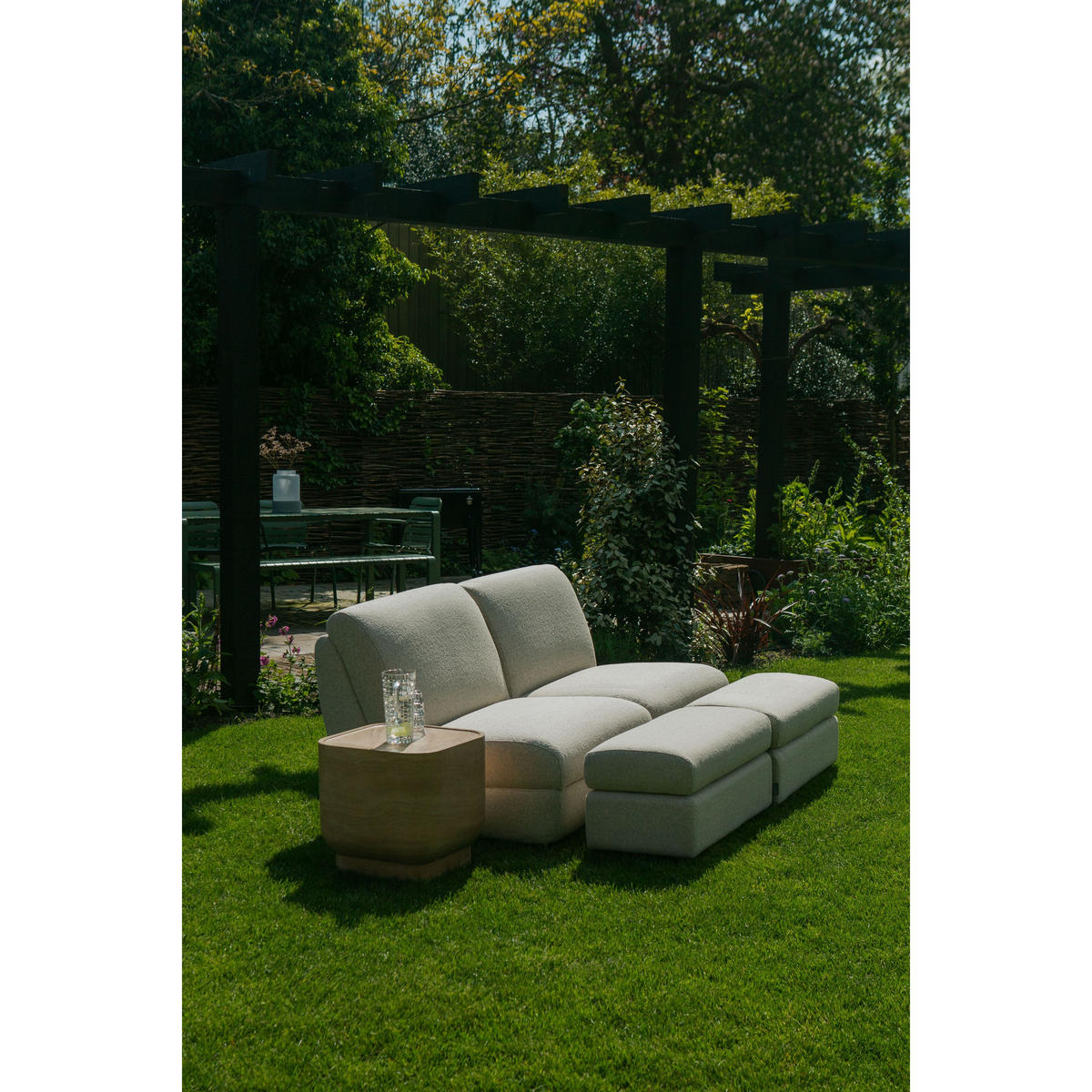 GARTENSESSEL Mississippi Beige - Beige, Kunststoff (82/83/100cm) - Zuiver