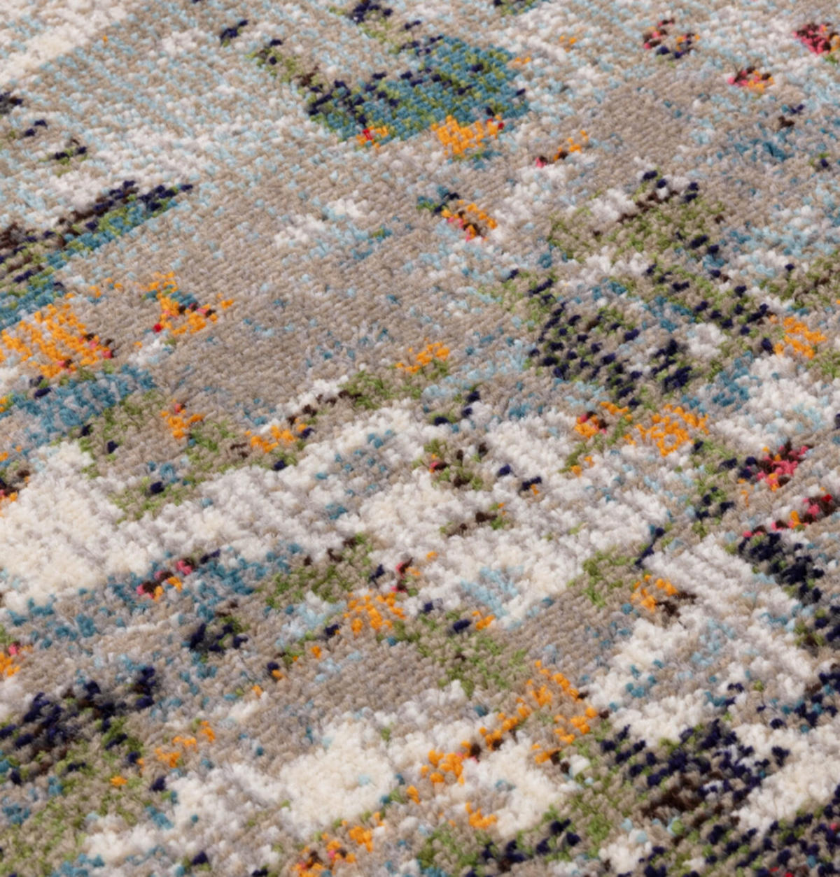 TEPPICH modern Flachgewebe OURAL Mehrfarbig 120 x 170 cm - Multicolor, Textil (120/170cm) - Novatrend