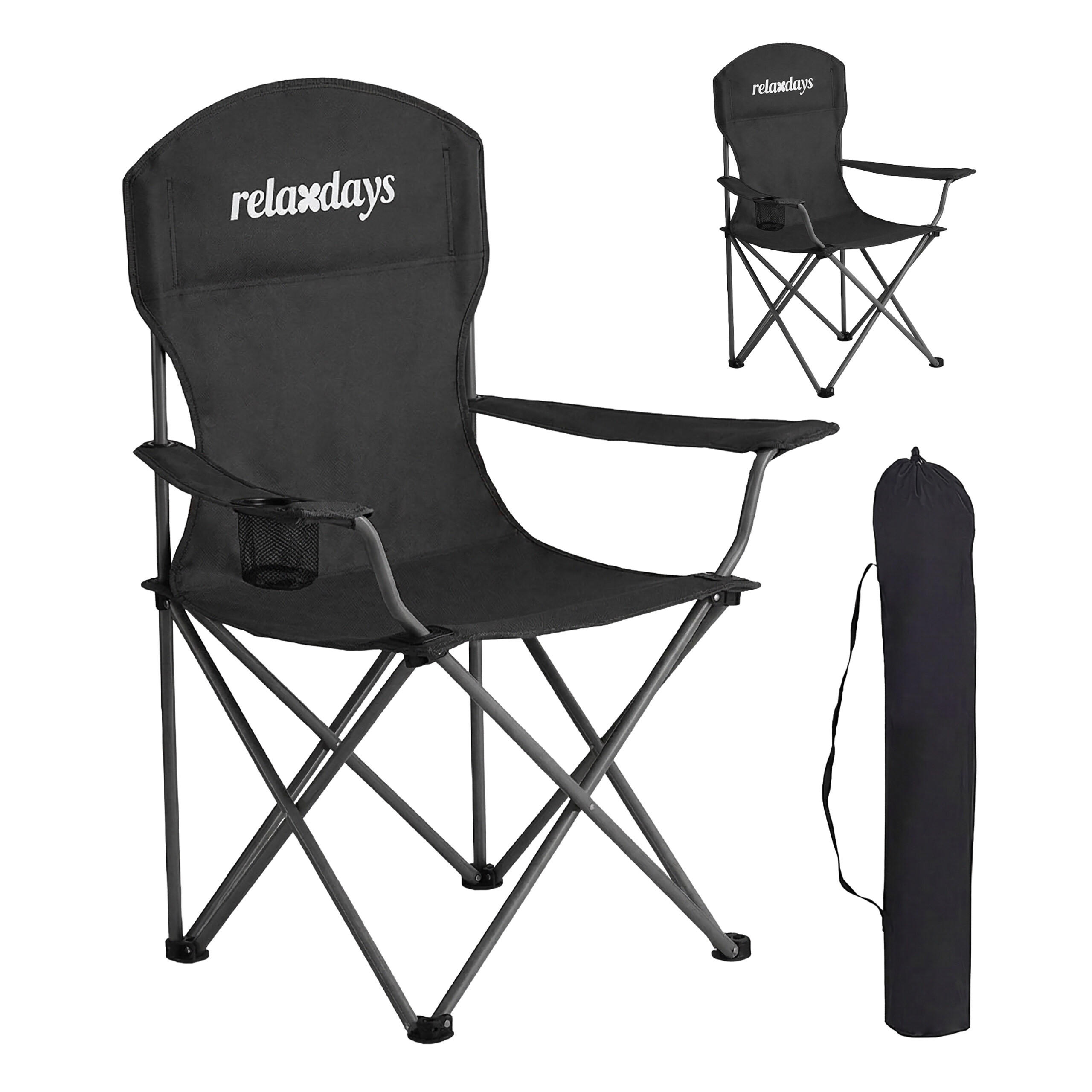 SCAUN Negru set-de-2