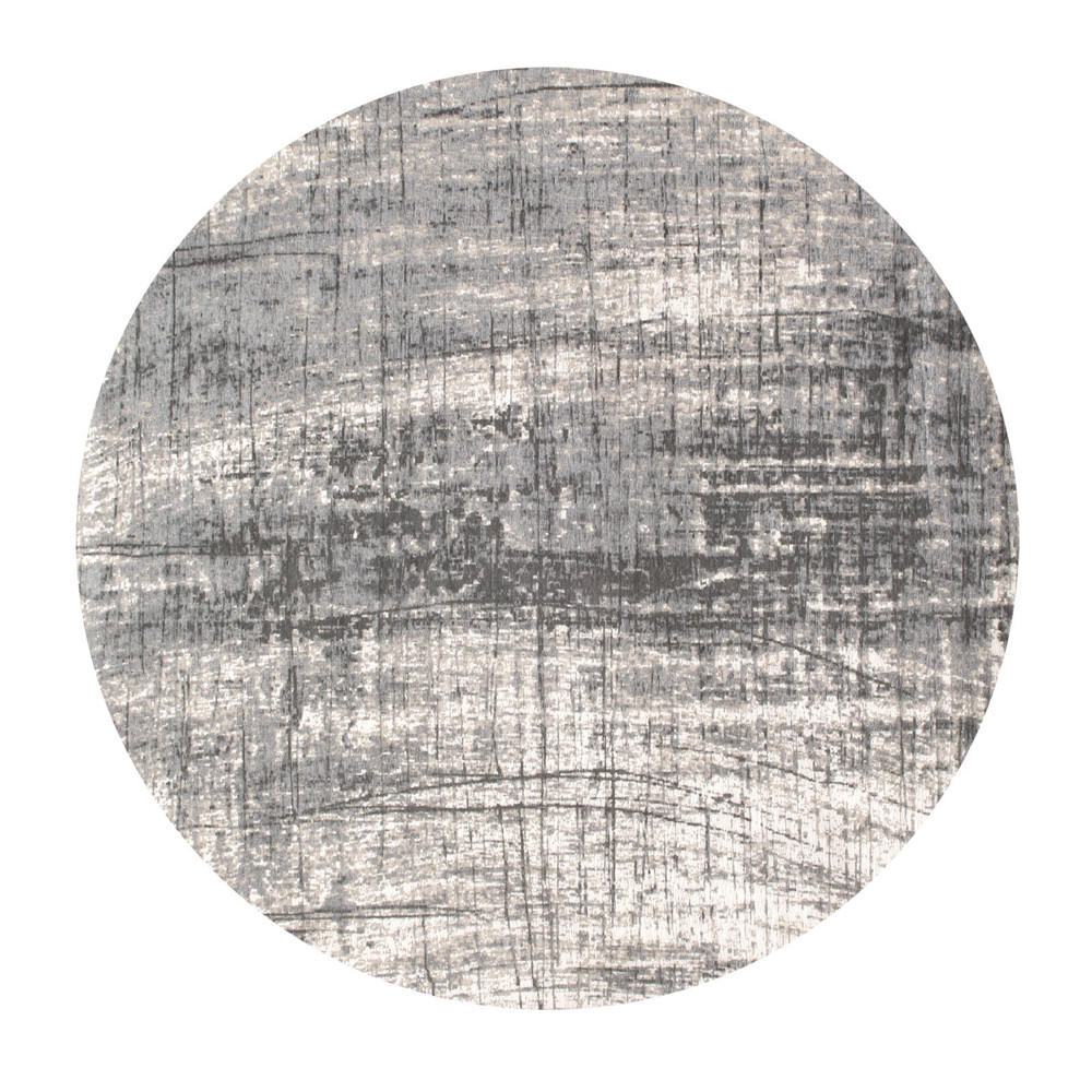 TEPPICH Jersey Stone Mad Men 140/140 cm - Grau, Textil (140/140cm) - Louis De Poortere